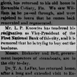 L.P. Knowles VP 1882